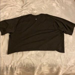 Lululemon short sleeve shirt, XL, black